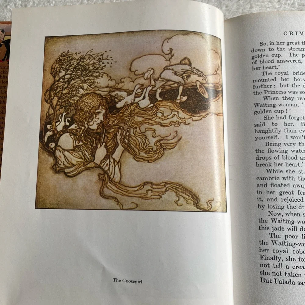 Grimes Fairy Tales Illustrated by Arthur Rackham Twenty Stories coloured plates - Picture 5 of 12